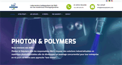 Desktop Screenshot of photonpolymers.com